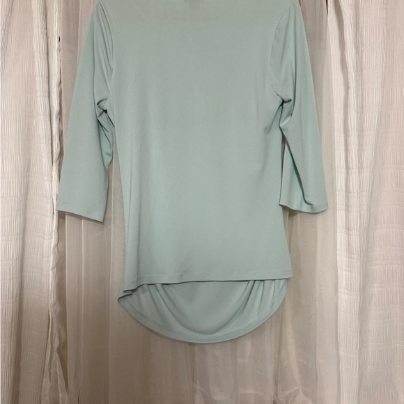 Ann Taylor Green Ruched Blouse - Picture 5 of 5